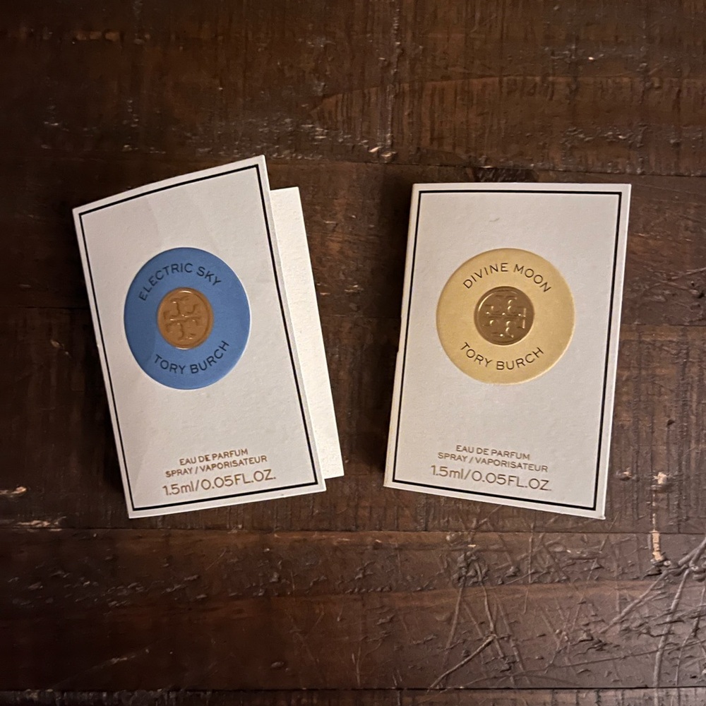 Tory Burch Electric Sky and Divine Moon Fragrance Samples - Picture 2 of 4